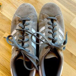 Grey Classic Adidas Sneakers